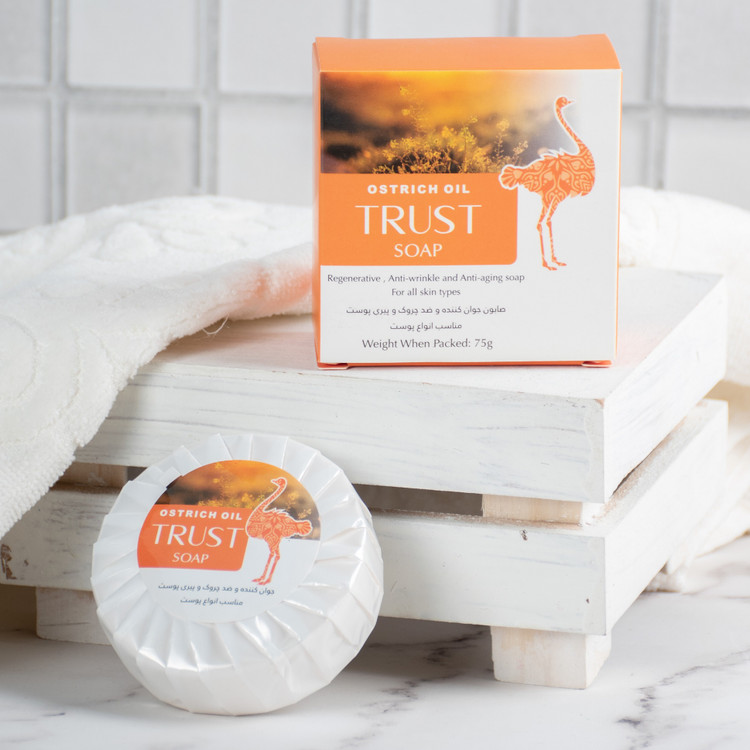 صابون عصاره شتر مرغ