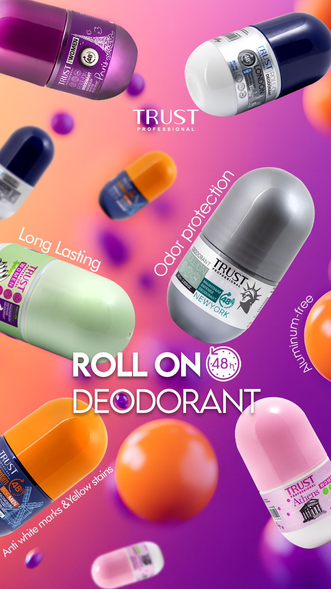 مام رول ضدعرق مردانه مدل لندن