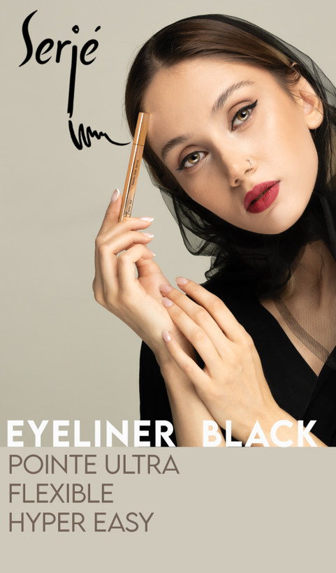 خط چشم مشکی ماژیکی